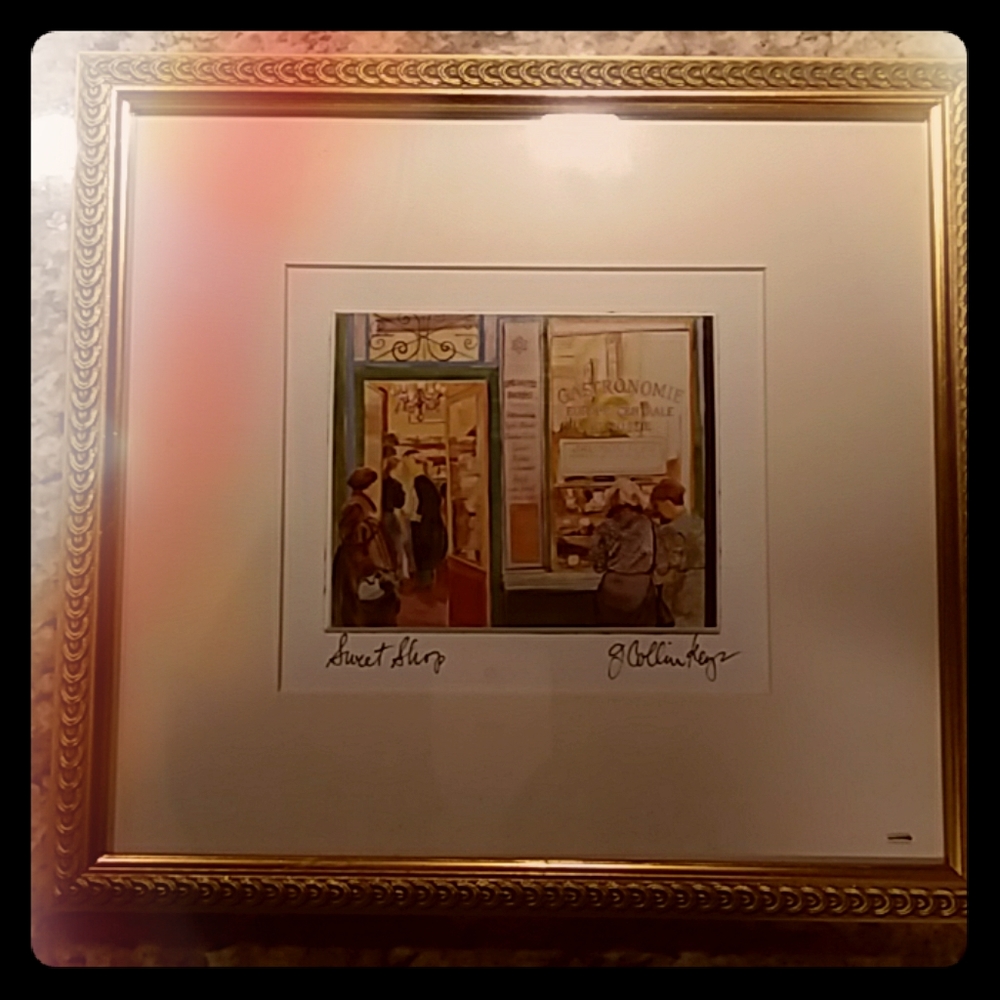 J. Collin Keys Framed Print "Sweet Shop"